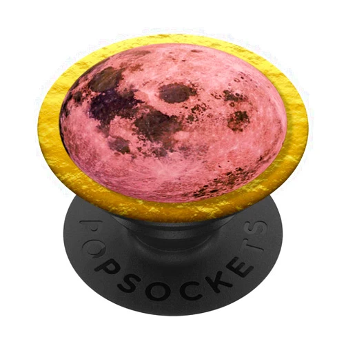 New Full Moon Phases Space & Astronomy Lover Gifts Blood Full Moon Phase Astronomy Lover Planets & Stars Gifts PopSockets Swappable PopGrip