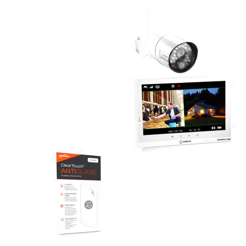 BoxWave Screen Protector Compatible with Sequro GuardPro2 Security Camera System Monitor SQ-WVS-FHD1011 (10.1 in) - ClearTouch Anti-Glare (2-Pack), Anti-Fingerprint Matte Film Skin