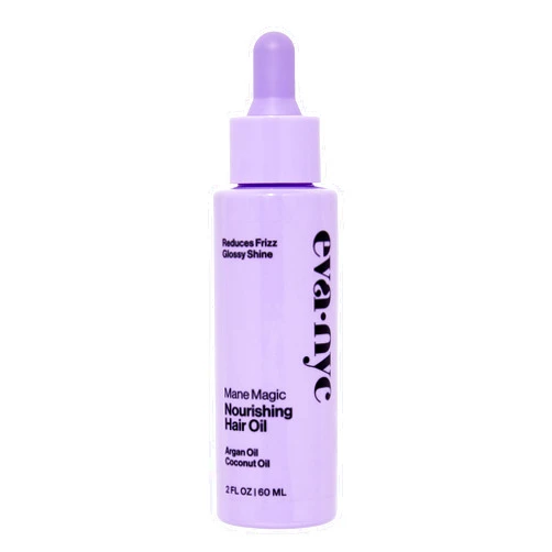 EVA·NYC Eva NYC Mane Magic Nourishing Hair Oil, Infused with Argan Oil and Coconut Oil, 2.0 fl oz
