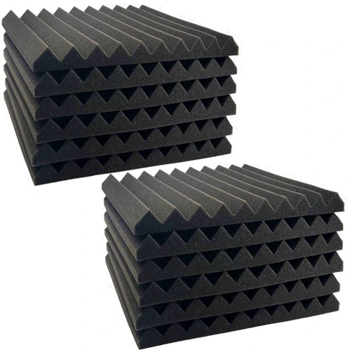 YWSHUF Acoustic Panels Studio Foam Sound Proof Panels Nosie Dampening Foam Studio Music Equipment Acoustical Treatments Foam 12 Pack-12''12''1''