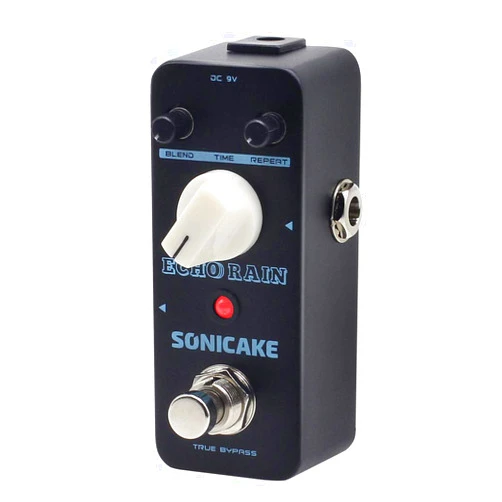 SONICAKE Analog-Style Delay Guitar Pedal - Hybrid Digital Echo Rain Delay Guitar Effects - True Bypass