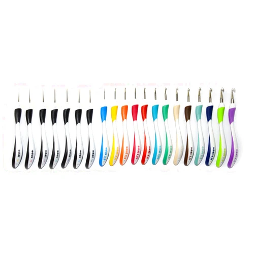 Addi Swing Crochet Hooks - MEGA Set of 20 Hooks