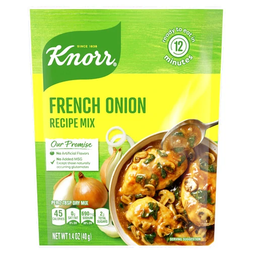 Knorr Soup Mix and Recipe Mix French Onion For Soups, Sauces and Simple Meals No Artificial Flavors 1.4 oz