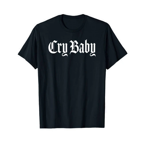 Cry Baby Old English Design Studio CRY BABY Old English Design T-Shirt