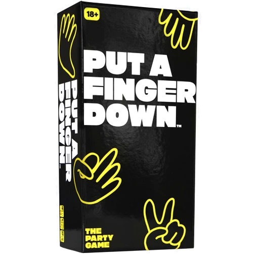 Hunch Games Put A Finger Down - The Viral Party Game That Will Have Everyone Talking - Funny Adult Card Game & Icebreaker Ideas, Game Nights, & Big or Small Groups, 400 Cards for 2+ Players