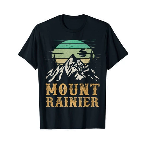 Mount Rainier Souvenirs Mt Rainier Gifts Mount Rainier National Park Merchandise Hiking Mt Rainier T-Shirt