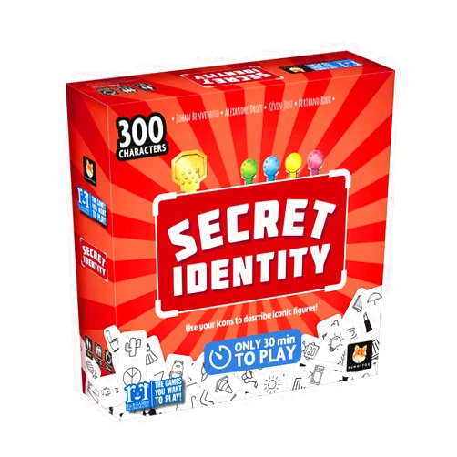 R&R Games Secret Identity, Perfect Party Game for Adults and Kids, Ideal for Family Night