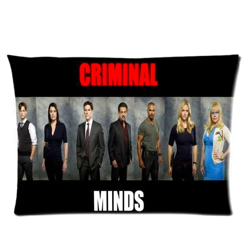 Green-Store Pillowcase 20*30 Green-Store Custom Criminal Minds season 9 Home Decorative Pillowcase Pillow Case Cover 20*30 Two Sides Print