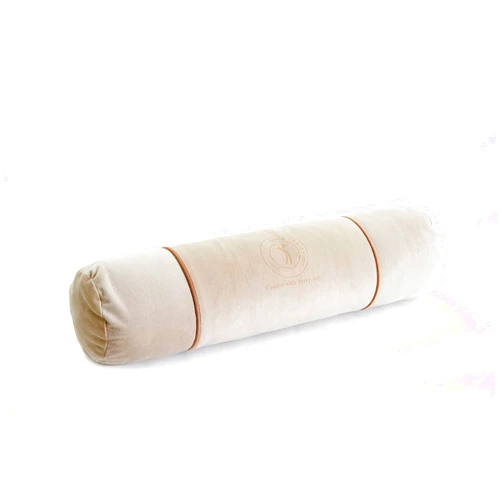 ALIBO Cervical Long Bolster Neck Pillow Cylinder Back Sleeper Bed Sleeping Pain Relief Round Roll Supports Leg Massage Pillow with Washable Pillowcase 20