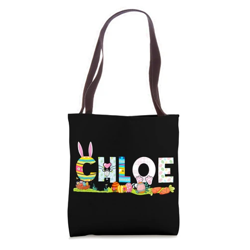 Best Happy Easter Rabbit Quotes Gifts for Chloe Chloe Tote Bag