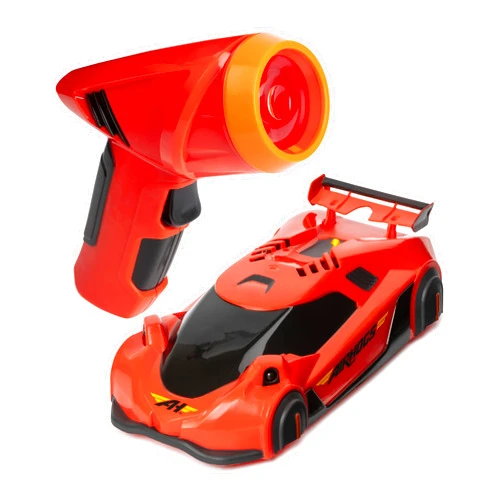 Air Hogs, Zero Gravity Laser, Laser-Guided Wall Racer, Wall Climbing Race Car, Red