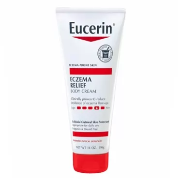 Eucerin Eczema Relief Cream - Full Body Lotion for Eczema-Prone Skin - 14 oz. Tube 14 Ounce (Pack of 1)