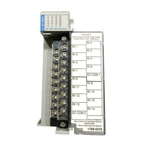 Prefer Warehouse 1769-IQ16 SER A CompactLogix 16 Point Compact I/O Input Module 24V DC