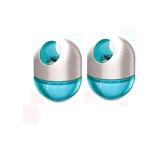 ANMOL COLLECTIONS 2 x ORIGINAL Godrej Aer Twist Gel Type Car Air Freshener cool surf blue,60 DAYS
