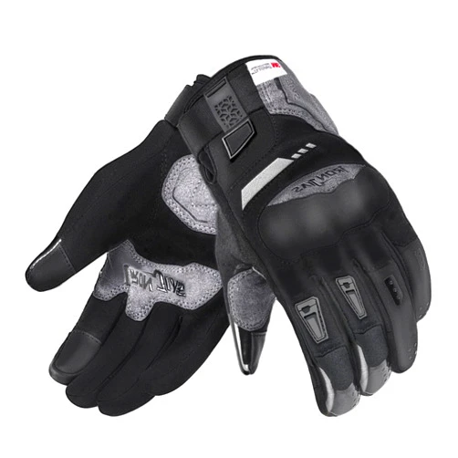Grapelet Winter Motorcycle Gloves Waterproof Motorbike Riding Gloves Touchscreen Windproof Gloves for Motorcycle Ski Warm Gloves for Cold Weather (Black, M)