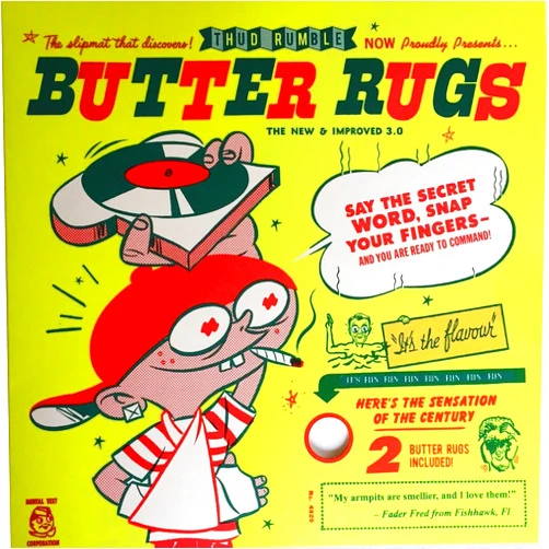 Thud Rumble Butter Rug Slipmat Pair
