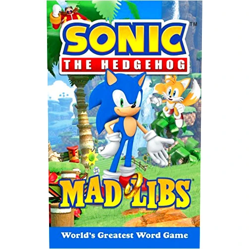 Rob Valois Sonic the Hedgehog Mad Libs