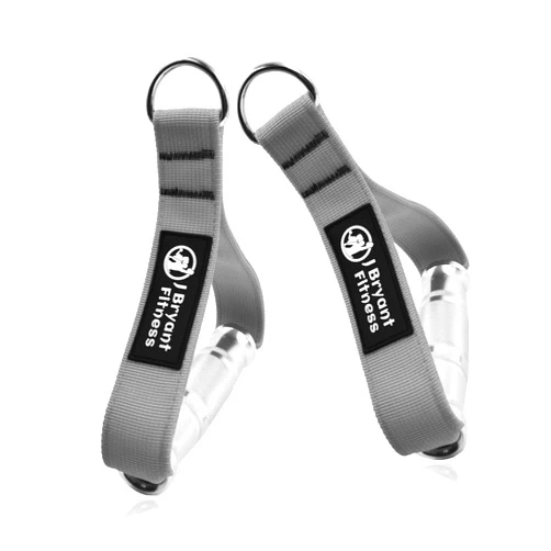 J Bryant Fitness Metal Gym Handles for Cable Machine Attachment Heavy Duty Aluminum Alloy Handle Grips Durable Workout Handles for Resistance Bands Pulley LAT Pull Down System