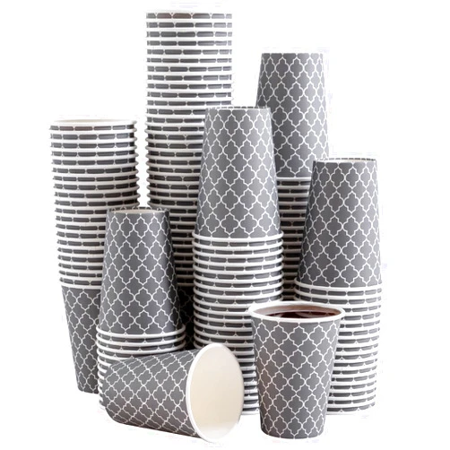 Lamosi Coffee Cups 12 oz 180 Pack, Disposable Coffee Cups, Disposable Cups,12 oz Hot Cups,12 oz Paper Coffee Insulated Cups for Cold Hot Drinks (No Lids)