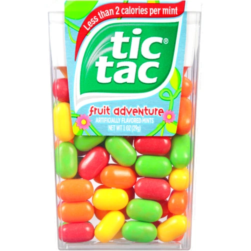Tic Tac Mints Fruit Adventure Singles, 1 Ounce 12 pack
