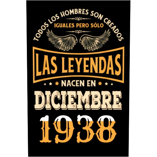 NERDOUS PUBLICACIÓN Regalo de 84 Cumpleaños Para Hombre : Las Leyendas Nacen en diciembre 1938: Regalos de Cumpleaños Vintage Para El Marido Hermano Papá Amigos, Cumplir ... Cuaderno de Cumpleaños. (Spanish Edition)