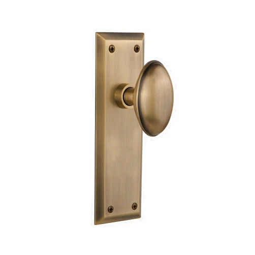 Nostalgic Warehouse New York Plate & Homestead Door Knob