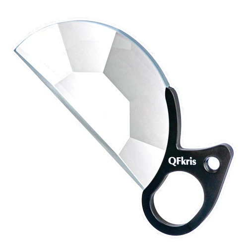 QFkris 79mm Handheld Kaleidoscope Split Diopter Effects Filters Flexible Foreground Blur Optical Glass Prism Photography Accessories