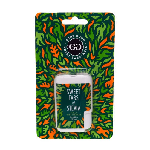 Good Good Stevia Tablets 200 Count Tablets - Vegan, Keto, Zero Calorie