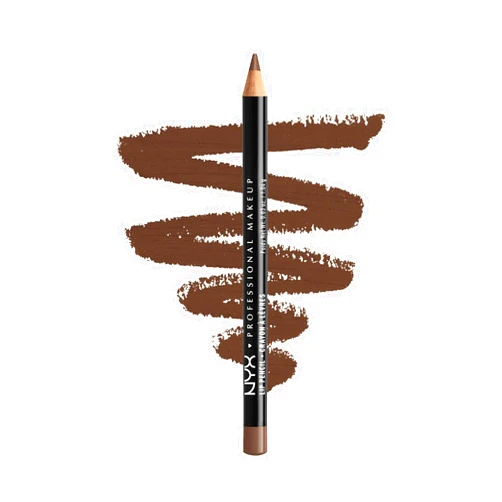 NYX PROFESSIONAL MAKEUP Slim Lip Pencil, Long-Lasting Creamy Lip Liner - Espresso