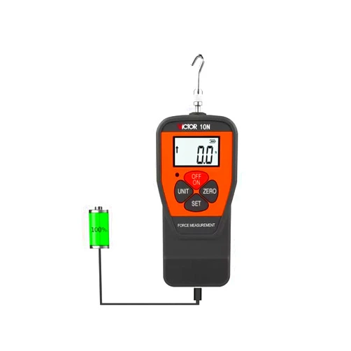 YuqiaoTime VICTOR 10N/50N/100N/200N/300N/500N A Simple Push Pull DIGITAL FORCE GAUGE(VICTOR 50N)