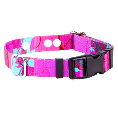 Gracie To The Rescue ECollar Replacement Strap - Compatible with Major Brands Including Petsafe, Invisible Fence Shock Collar Replacement Collar, Invisible Fence Compatible Collar (Bloom, Small)