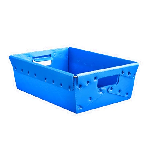 Diversiplast Blue Plastic Storage Totes and Stackable Storage Bins - Industrial Strength Containers for Organizing at the Office and Home - Holds Up To 80 Lbs - 18