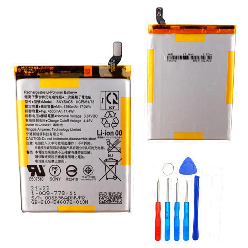 E-YIIVIIL Replacement Battery SNYSAC5 Compatible with Sony Xperia 1 III XQ-BC72 XQBC62/B 5G with Tools