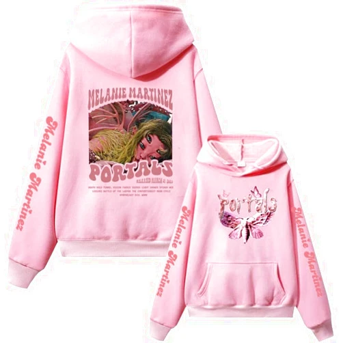 Texfgia Anime K-12 Melanie Martinez Costume 3D Hoodie Sweatshirt Adult Melanie Halloween Cosplay Hoodie Pullover