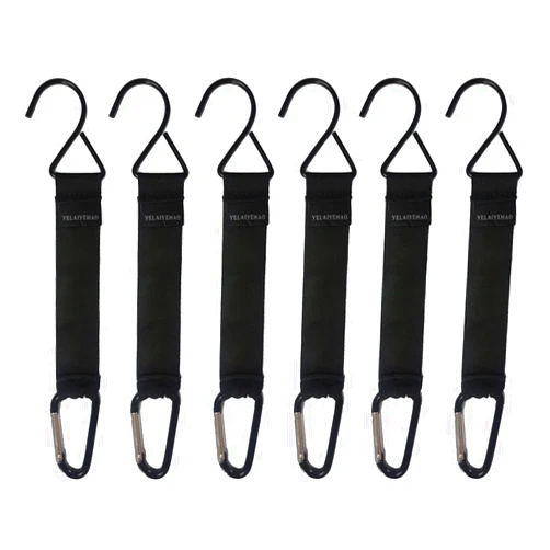 YELAIYEHAO Fence Hook for Tennis Bag Baseball Bag Softball bag Water Cup Backpack Pickleball Paddles Bag, Badminton Racquet Bag, Squash Racquet Bag