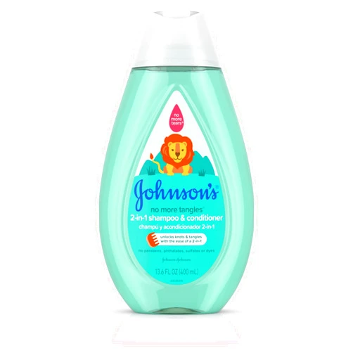 Johnson & Johnson Johnsons Baby Shampoo No More Tangles 13.6 Ounce (400ml) (2 Pack)
