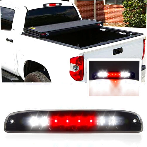 Bomusou Third 3rd Brake Light Fit for Dodge Dakota 1997-2010, High Mount Stop Light for 5056203AH 55056203AC 55056203 (Smoke Lens)