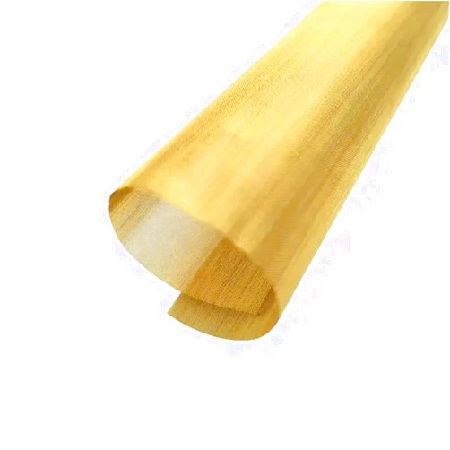LFFH Brass Mesh, Brass Wire Mesh Electromagnetic Signal Shielding Paint Filter Antistatic Grounding Mesh (Color : 350mesh, Size : 1x1m)