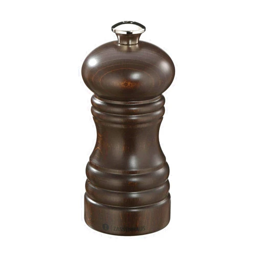 Zassenhaus Berlin Salt Grinder Mill, 4.7-Inch, Dark Stained