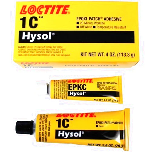 Loctite 83200/1373425 1C Hysol Two Component Epoxy Adhesive Kit, White -2 pack