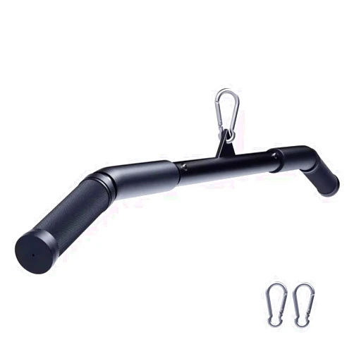 Kinglotus Lat Pull down Bar Cable Machine Attachment,Curl Bar Tricep Press Down Bar.