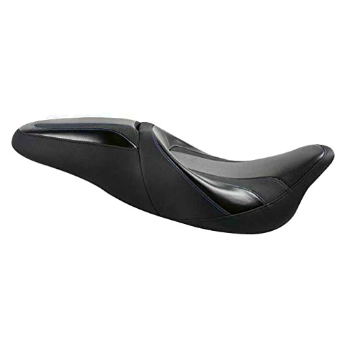 TCMT One-Piece 2 up Bucket Seat Motorcycle Driver Passenger Seat Fit For Harley Road King Street Glide Electra Glide Road Glide 2009-2023