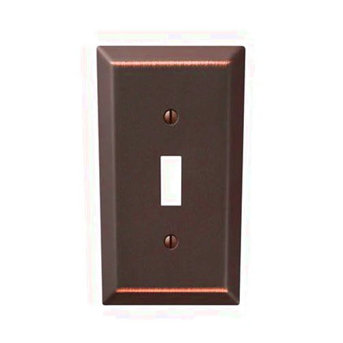 Amerelle 163TDB Century Wallplate, 1 Toggle, Aged Bronze