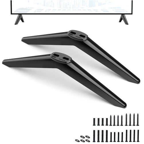 Dinghosen TV Stand for Onn TV Legs, Only for Onn TV Stand 24in: 100012590, TV Stand Legs for Onn TV with Screws Set, Easy to Install, Black