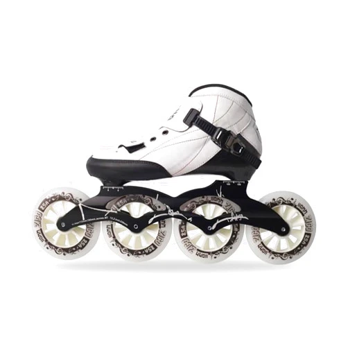 Generic Inline Speed Skating Shoes Professional for Adults, Lightweight Breathable Men's and Women's Adjustable Inline Roller Skates for Beginners and Teens