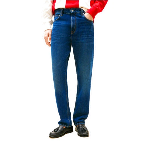 Tommy Hilfiger Mens Straight Fit Stretch Jeans for Men