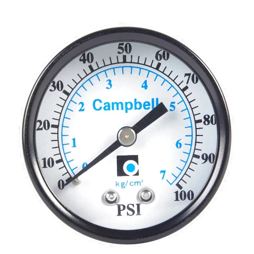 Campbell Pressure Gauge 100 psi