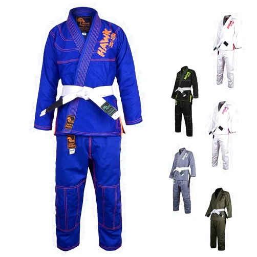 HAWK Jiu Jitsu Hawk Sports Brazilian Jiu Jitsu Gi for Kids, Ultra-Light Extra Tough Premium Fabric Kids BJJ Gi