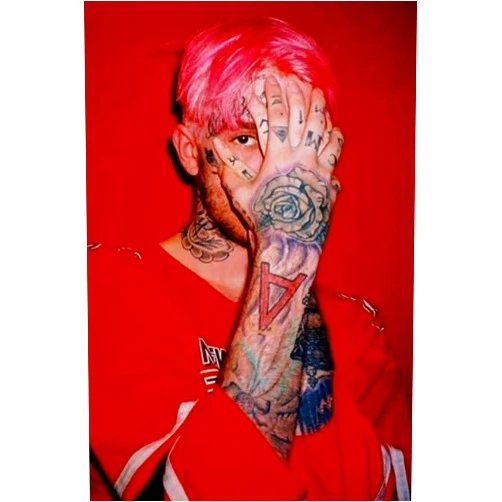 elixir design Lil Peep Rapper Concert Tour Wall Art 12X18 inches Poster Rolled