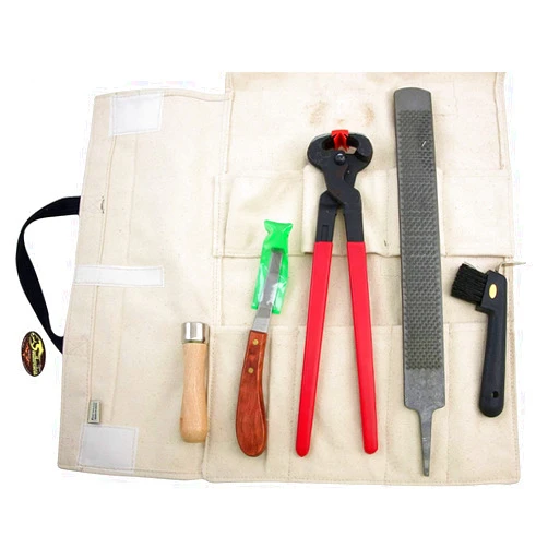 Southwestern Equine Farrier Kit Canvas Travel Case (Hoof Trimming Kit)